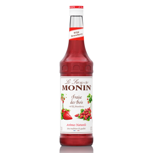 Wild Strawberry Monin - Syrop Poziomkowy 1l