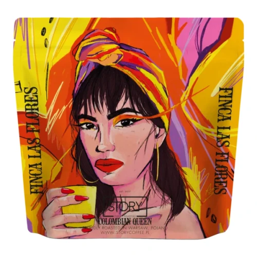 Story Coffee Colombian Queen Las Flores Red Bourbon - Kolumbia - kawa ziarnista 250g.webp