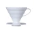Plastikowy Dripper z miarką Hario V60-02 - Biały