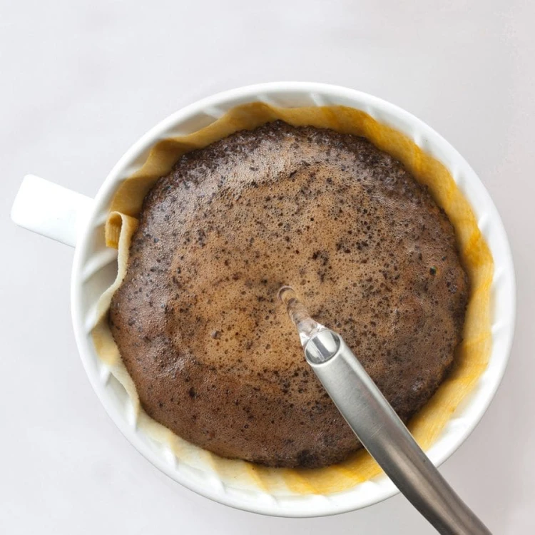 Plastikowy Dripper z miarką Hario V60-02 - Biały