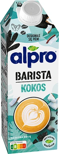 Napój Alpro Barista Coconut - Kokosowo-sojowy 750ml