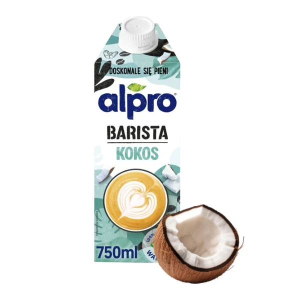 Napój Alpro Barista Coconut - Kokosowo-sojowy 750ml