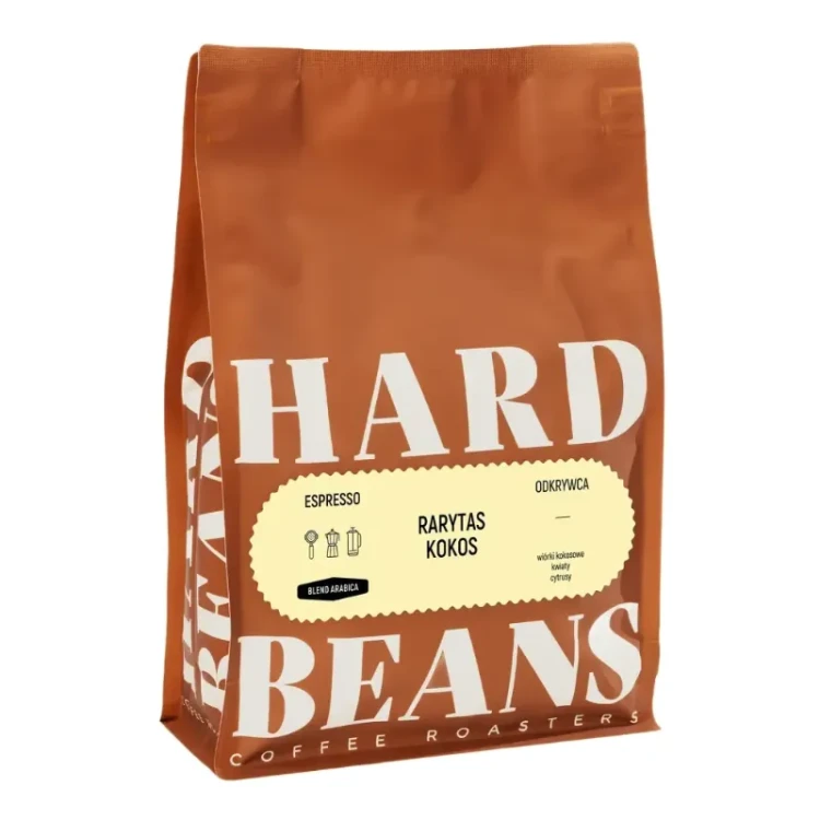 Hard Beans Rarytas Kokos Espresso - kawa ziarnista 1kg