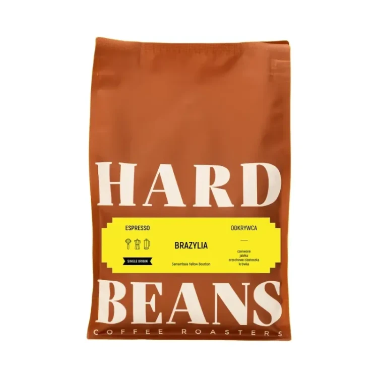 Hard Beans Brazylia Samambaia Yellow Bourbon Espresso - kawa ziarnista 1kg