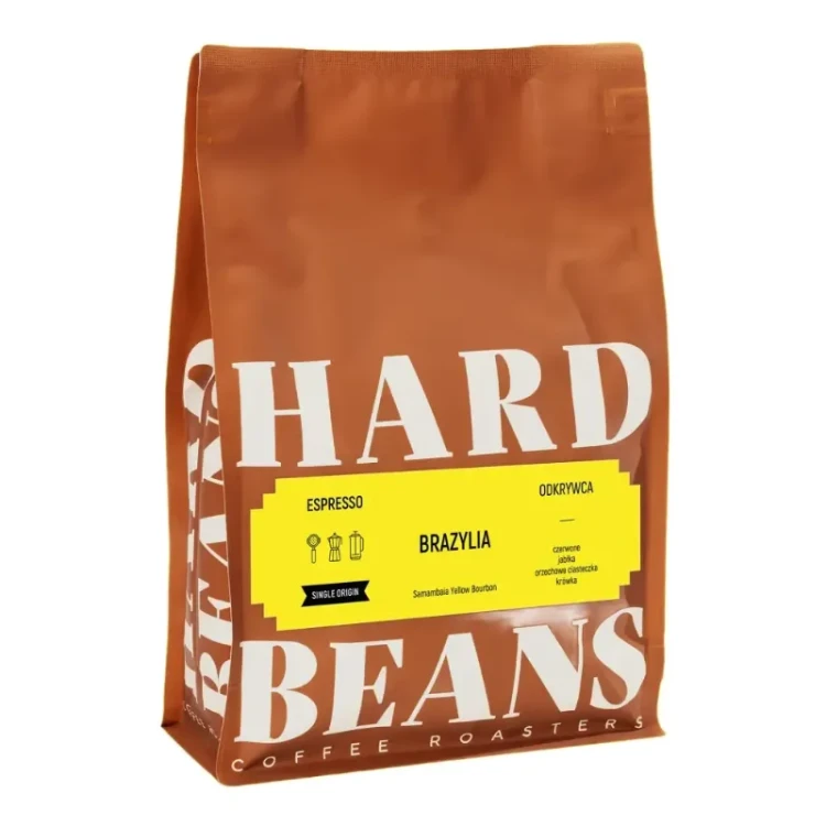 Hard Beans Brazylia Samambaia Yellow Bourbon Espresso - kawa ziarnista 1kg