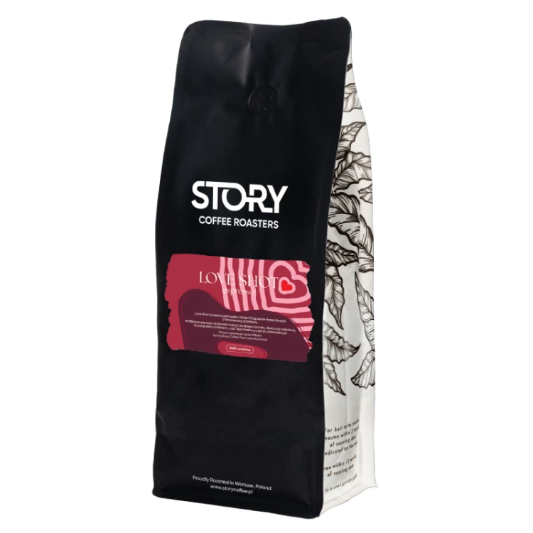 Story Coffee Love Shot Kawa Walentynkowa Espresso - kawa ziarnista 1kg