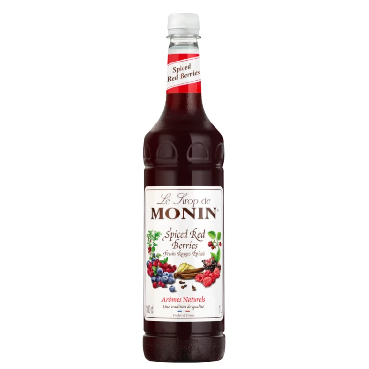 Monin Syrop Spiced Red Berries - Pikantny syrop o smaku czerwonych owoców 1l.webp