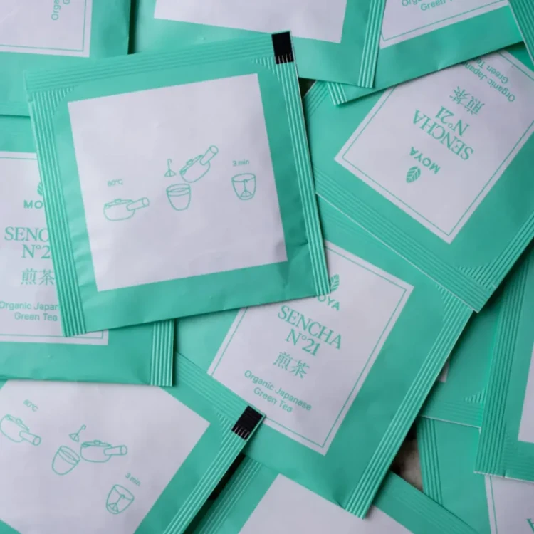 Moya Organiczna Sencha No. 21 - zielona herbata w saszetkach 15 x 1,5g