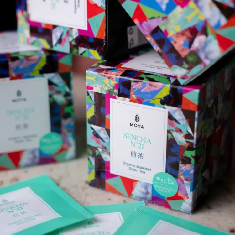 Moya Organiczna Sencha No. 21 - zielona herbata w saszetkach 15 x 1,5g