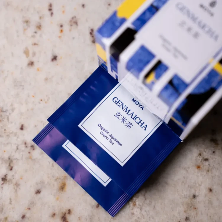 Moya Organiczna Genmaicha - zielona herbata w saszetkach 15 x 1,5g