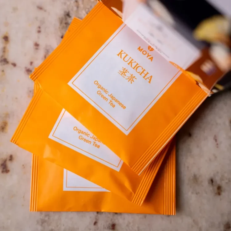 Moya Organiczna Kukicha - zielona herbata w saszetkach 15 x 1,5g