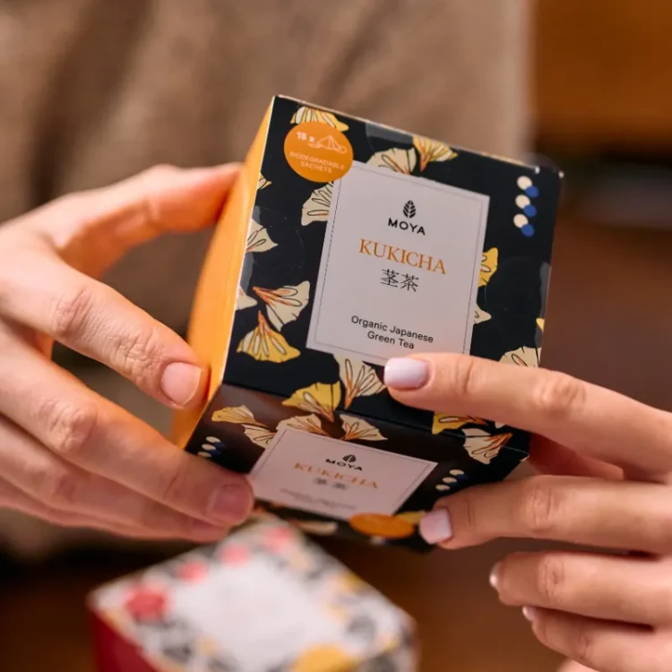 Moya Organiczna Kukicha - zielona herbata w saszetkach 15 x 1,5g