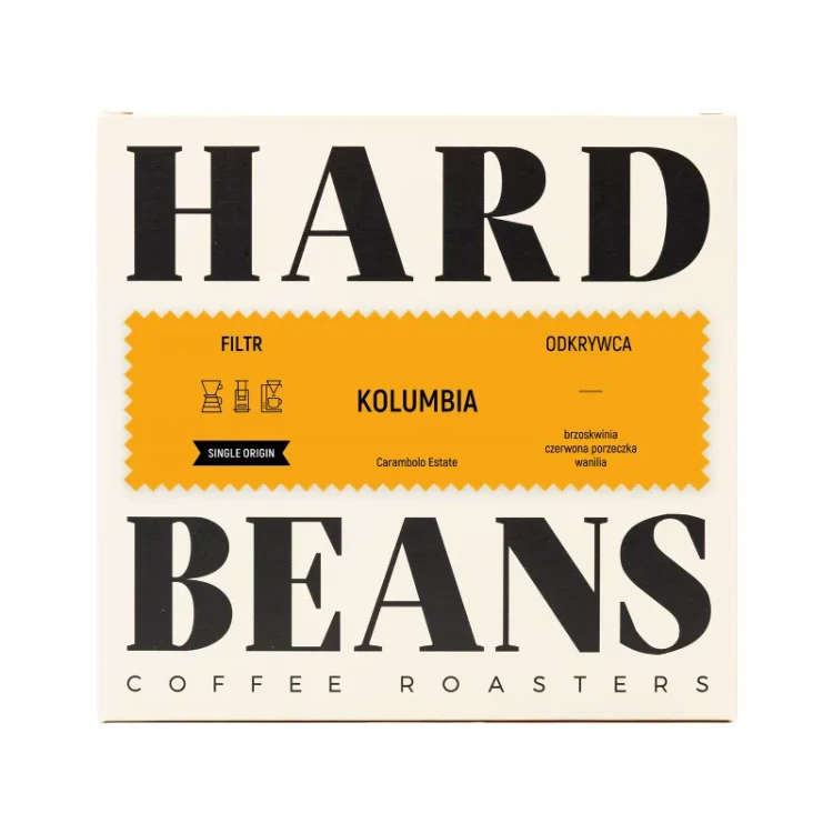 Hard Beans Kolumbia Carambolo Estate Washed Filter - kawa ziarnista 250g