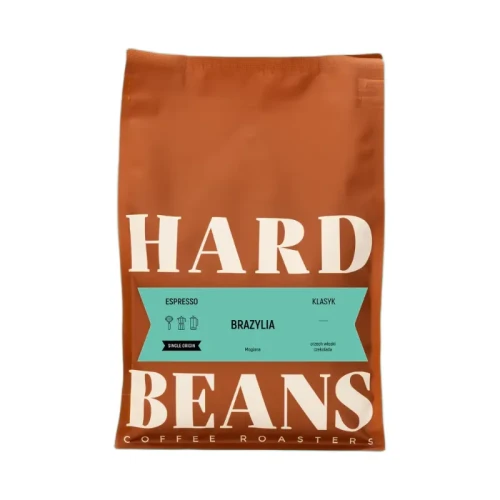 Hard Beans Klasyk Brazylia Mogiana Espresso - kawa ziarnista 1 kg
