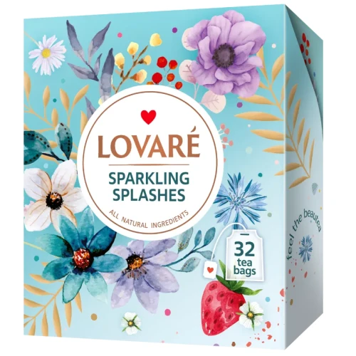 Lovare - Zestaw Herbat - Sparkling Splashes (32 Herbaty w saszetkach)
