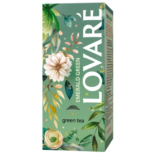 Lovare Emerald Green Tea - herbata zielona (24 saszetki)