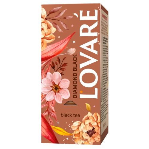 Lovare Diamond Black Tea - herbata czarna (24 saszetki)