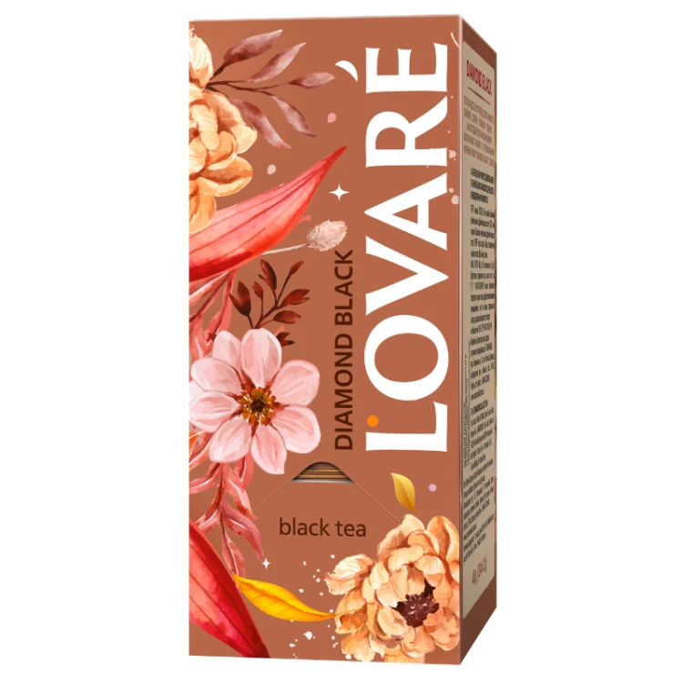 Lovare Diamond Black Tea - herbata czarna (24 saszetki)