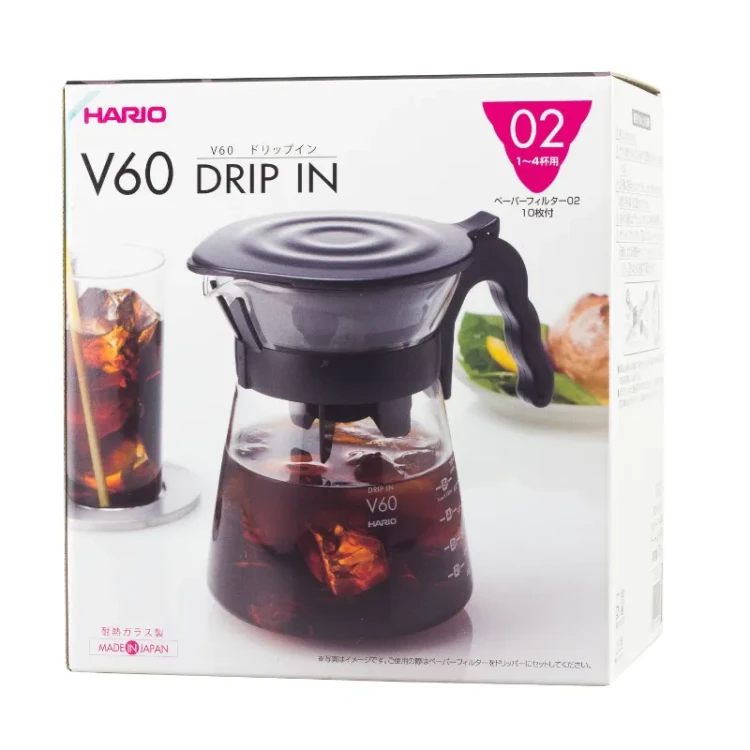 Hario - Serwer szklany V60-02 Drip-In 700ml