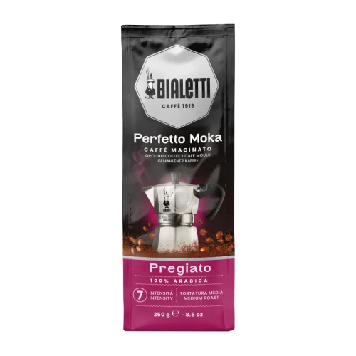 Perfetto Moka Pregiato Espresso Bialetti - Kawa Mielona 250g