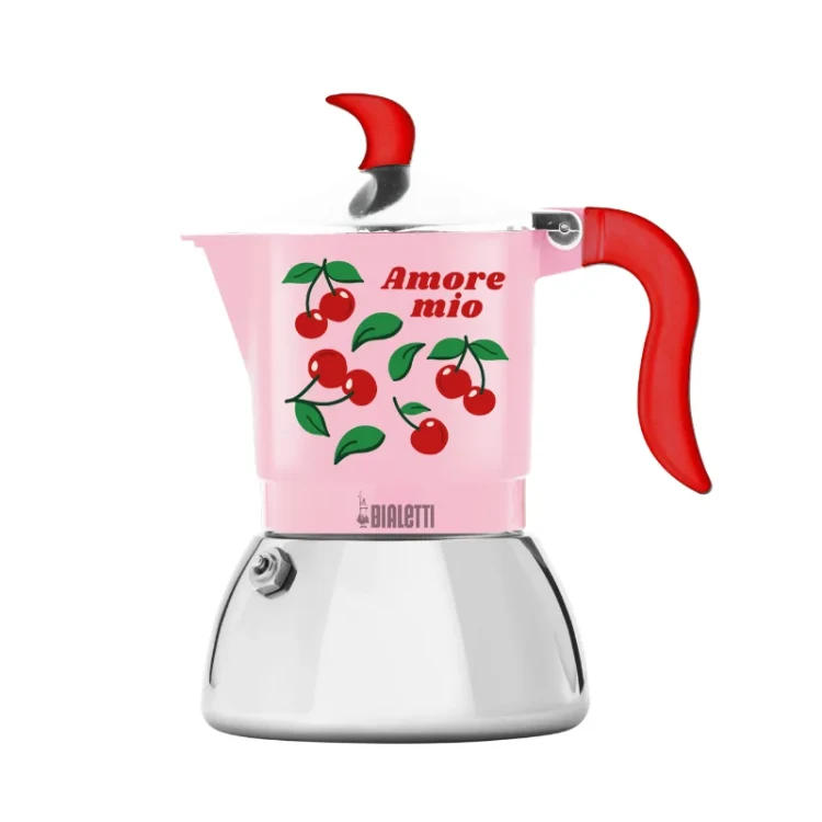 Bialetti Fiammetta Induction Fruit Vibes - Kawiarka 2tz - Różowa