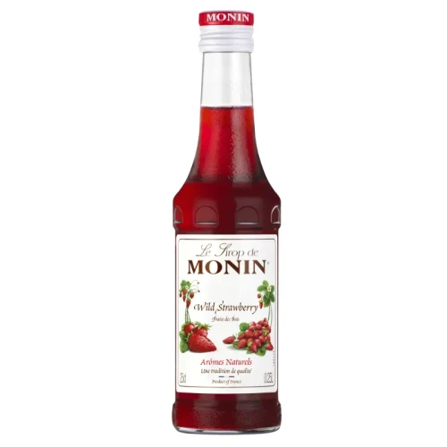 Wild Strawberry Monin - Syrop Poziomkowy 0,25l