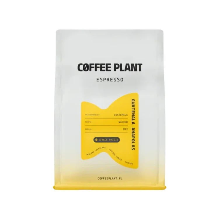 Gwatemala Amapolas Espresso Coffee Plant - kawa ziarnista 250g