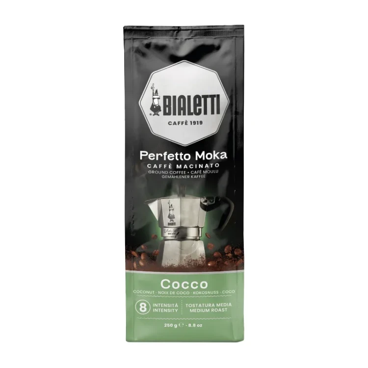 Bialetti - Perfetto Moka Cocco Espresso - kawa mielona 250 g