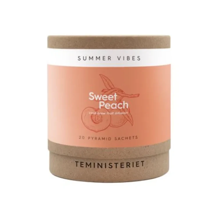 Teministeriet NOTE Summer Vibes Sweet Peach - herbata owocowa (20 saszetek)