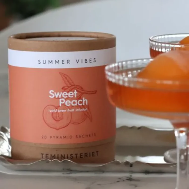 Teministeriet NOTE Summer Vibes Sweet Peach - herbata owocowa (20 saszetek)