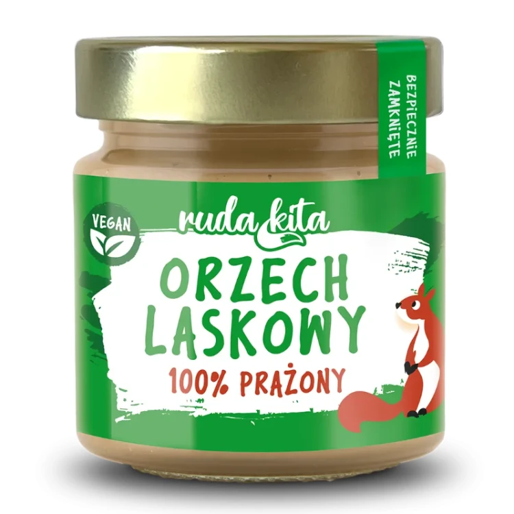Ruda Kita Orzech Laskowy 100% - pasta 200g