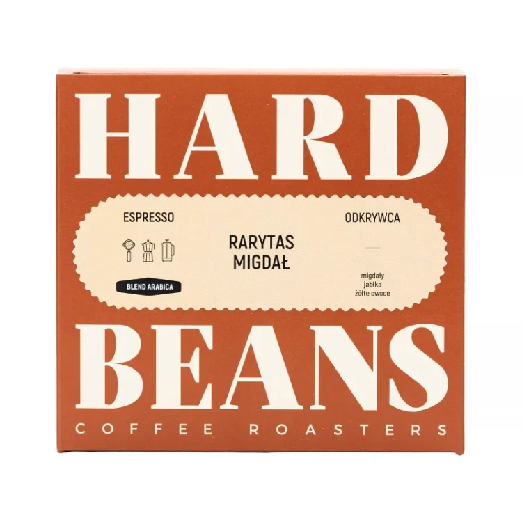 Hard Beans Rarytas Migdał Espresso - kawa ziarnista 250g