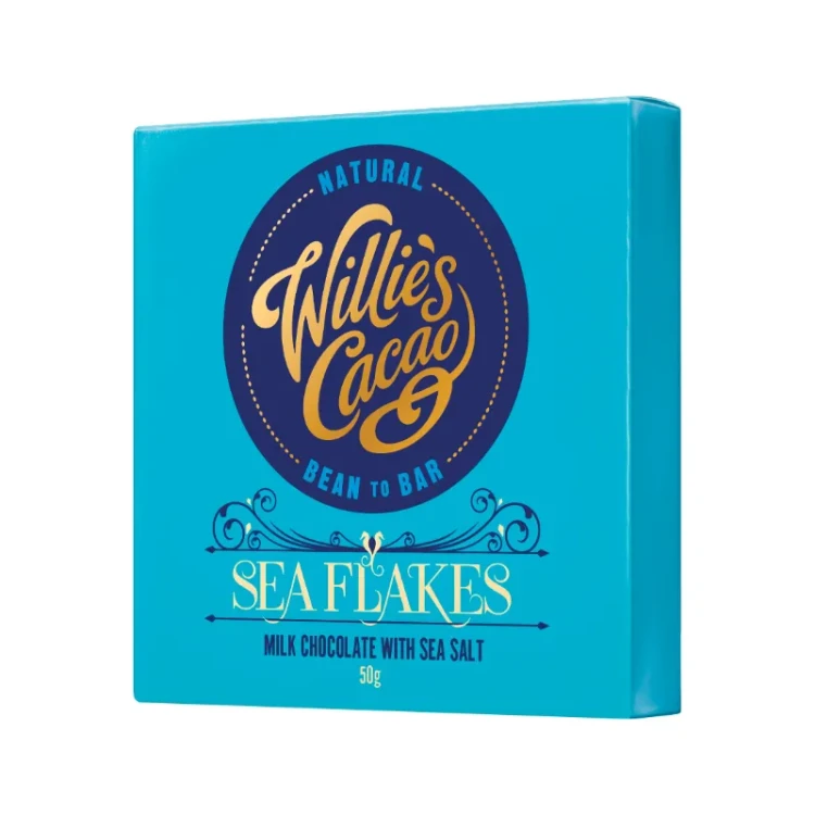Willie's Cacao Sea Flake - Czekolada z solą morską 50g