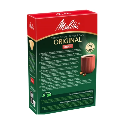 Papierowe Filtry Do Kawy Melitta 1x4 Original Intense - 80 sztuk