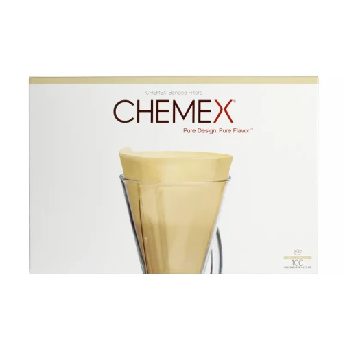 Chemex filtry papierowe brązowe - 3 filiżanki