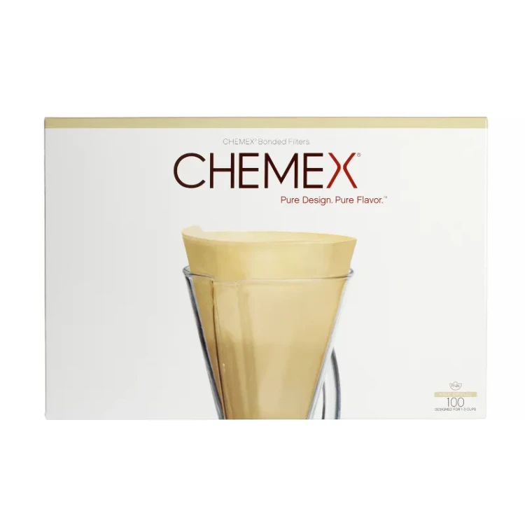 Chemex filtry papierowe brązowe - 3 filiżanki