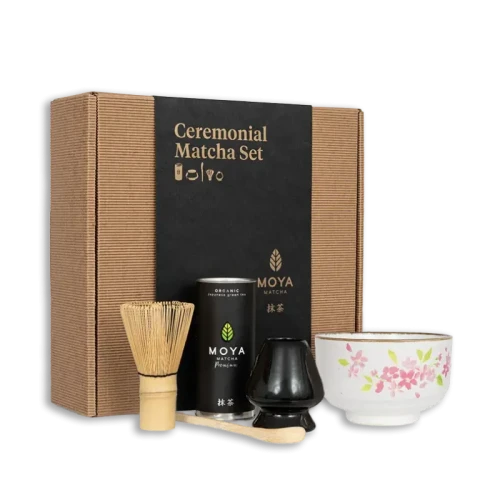 Moya Matcha - Zestaw Hana z matchą tradycyjną