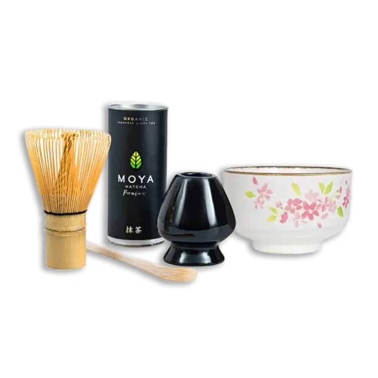 Moya Matcha - Zestaw Hana z matchą tradycyjną