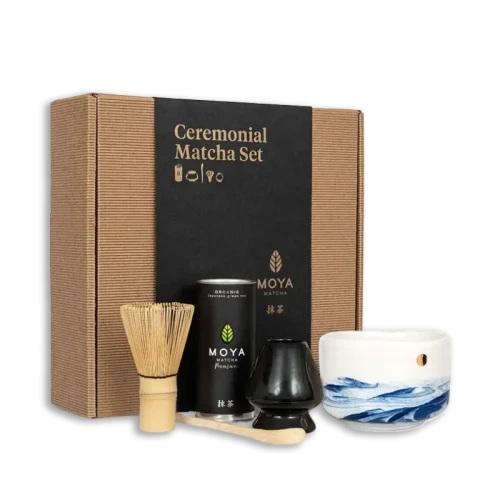 Moya Matcha - Zestaw Seiran z matchą tradycyjną