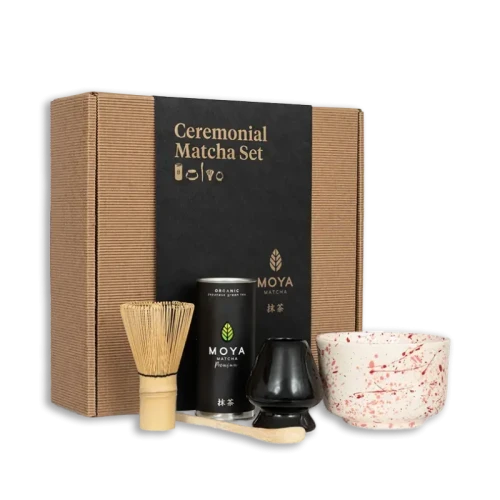 Moya Matcha - Zestaw Hibana z matchą tradycyjną