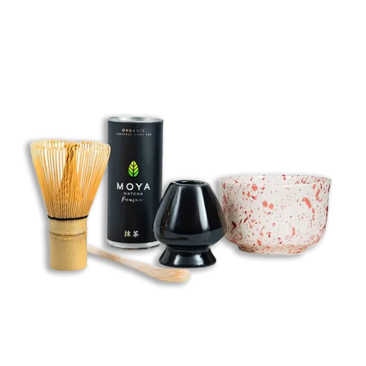 Moya Matcha - Zestaw Hibana z matchą tradycyjną