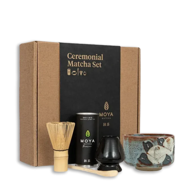 Moya Matcha - Zestaw Tsubaki z matchą tradycyjną