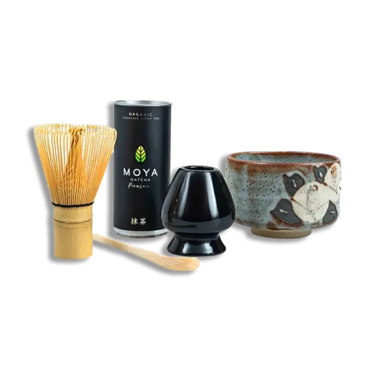 Moya Matcha - Zestaw Tsubaki z matchą tradycyjną