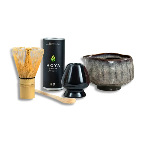 Moya Matcha - Zestaw Sumomo z dzióbkiem z matchą tradycyjną