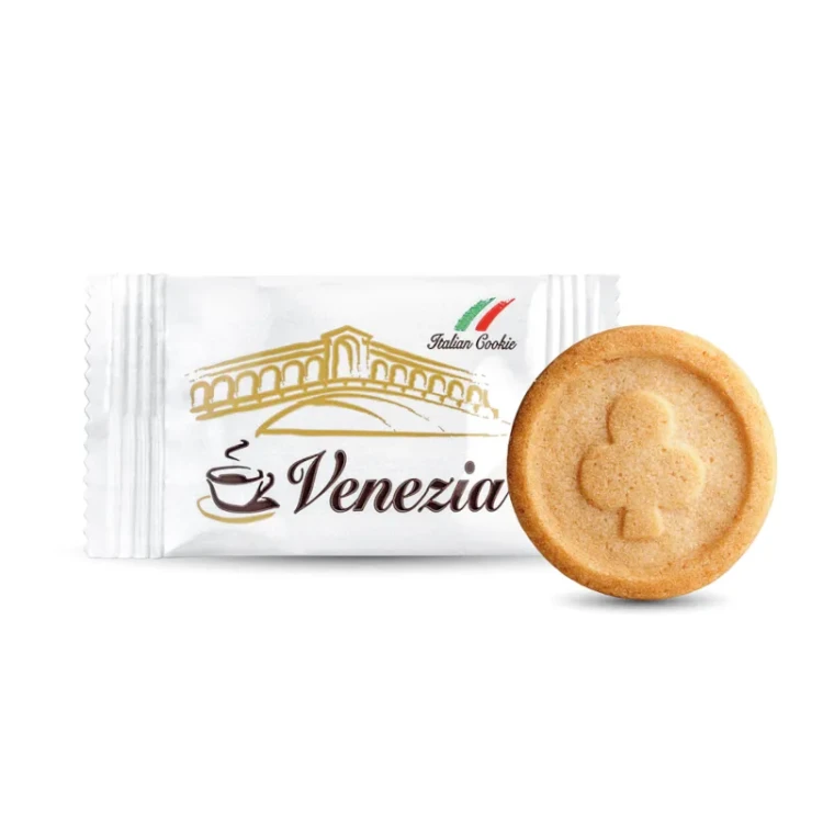 Ciastka waniliowe monoporcje - Venezia - karton 500 szt.