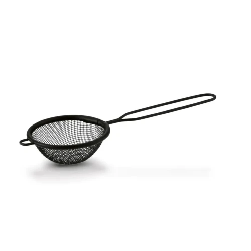 Sitko do matchy ze stali nierdzewnej 8 cm - czarne