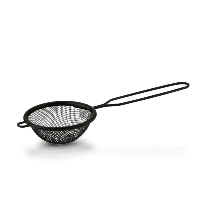 Sitko do matchy ze stali nierdzewnej 8 cm - czarne