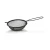 Sitko do herbaty matcha ze stali nierdzewnej 12 cm - czarne