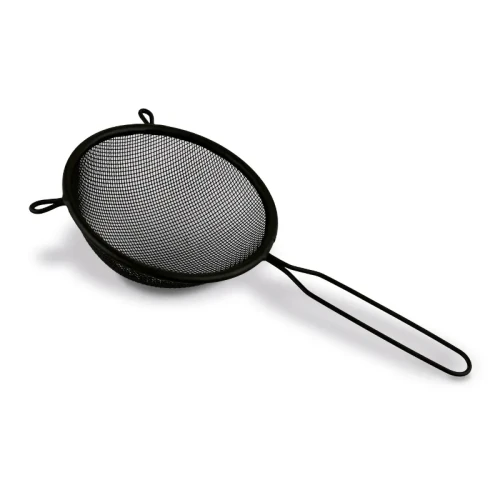 Sitko do herbaty matcha ze stali nierdzewnej 12 cm - czarne