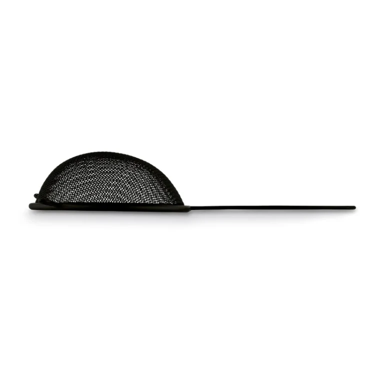Sitko do herbaty matcha ze stali nierdzewnej 12 cm - czarne